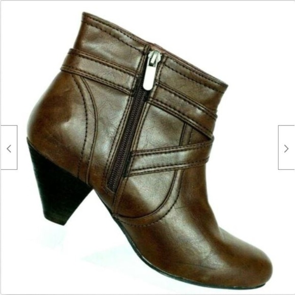 Steve Madden Women's Viccee Brown Leather Boots 7M - Picture 4 of 8